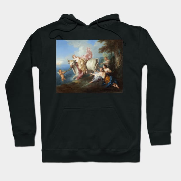 The Abduction of Europa by Jean-Francois de Troy Hoodie by Classic Art Stall